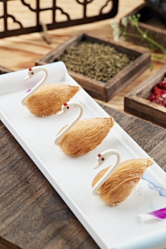 港式茶餐天鹅榴莲酥图片