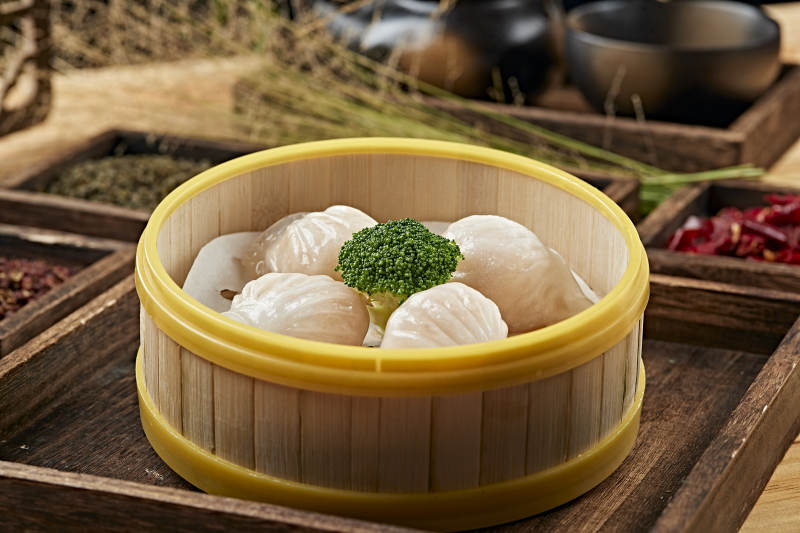 港式茶餐水晶虾饺图片