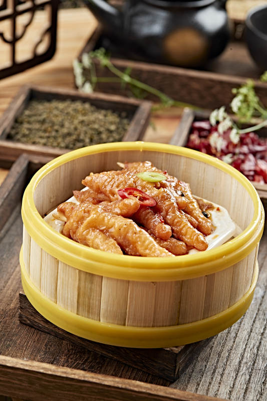 港式茶餐香蒸虎皮凤爪图片