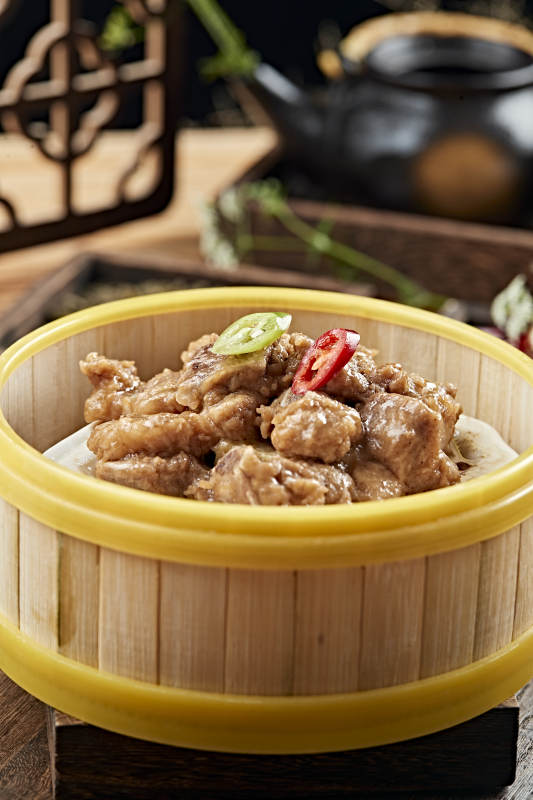 港式茶餐香蒸糯米小排骨图片