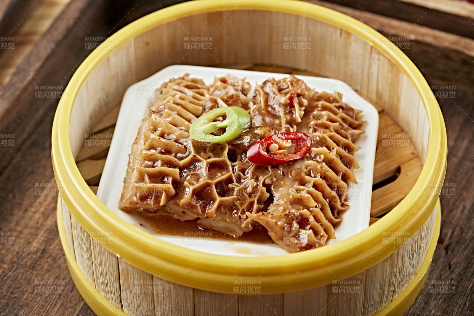 港式茶餐香蒸金钱肚图片