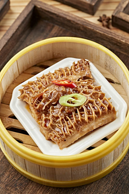港式茶餐香蒸金钱肚图片