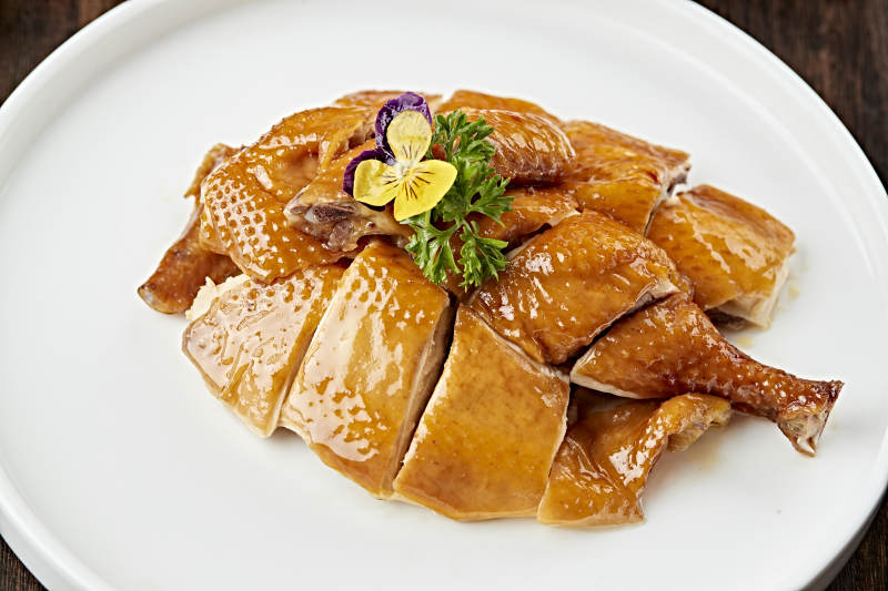 港式茶餐豉油蒸鸡图片