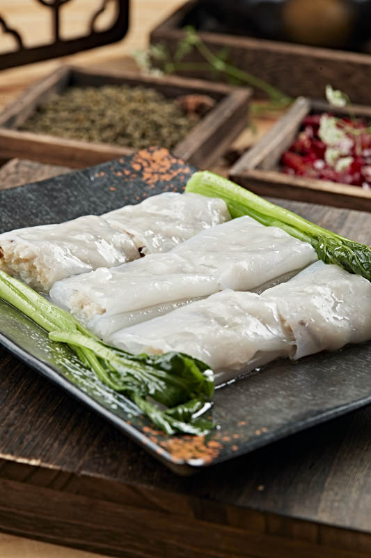港式茶餐传统广式肠粉图片