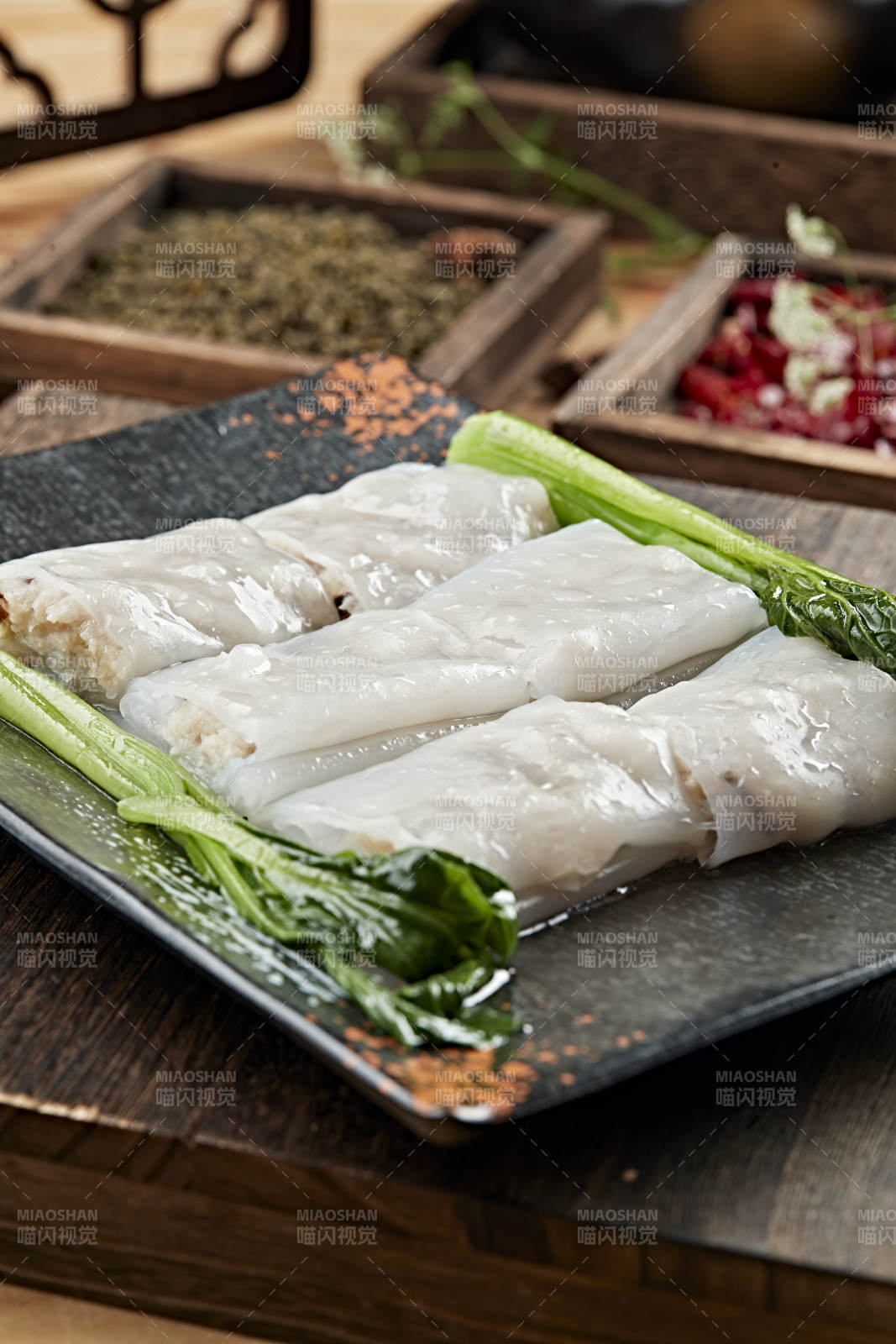 港式茶餐传统广式肠粉图片