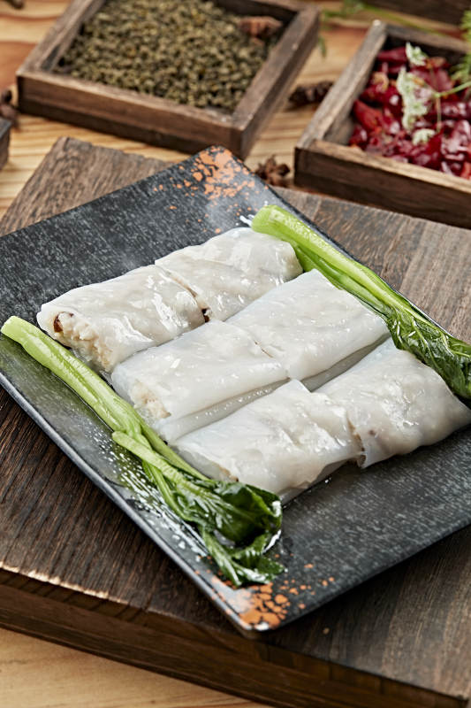 港式茶餐传统广式肠粉图片