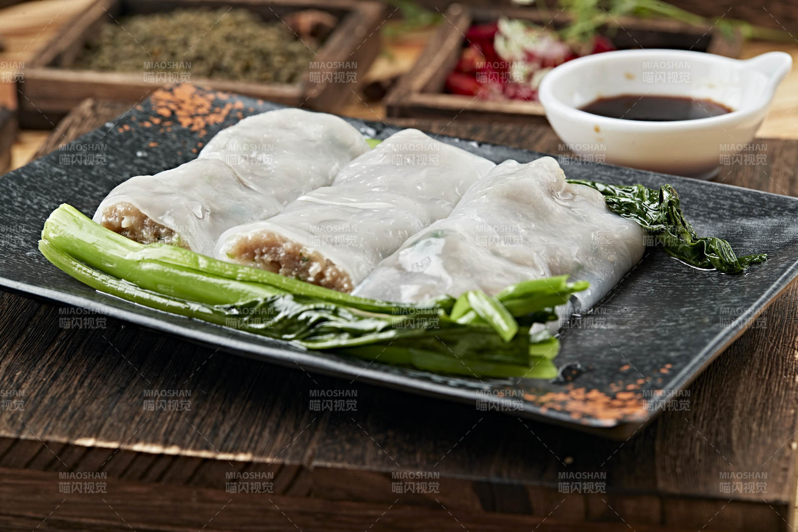 港式茶餐传统广式肠粉图片