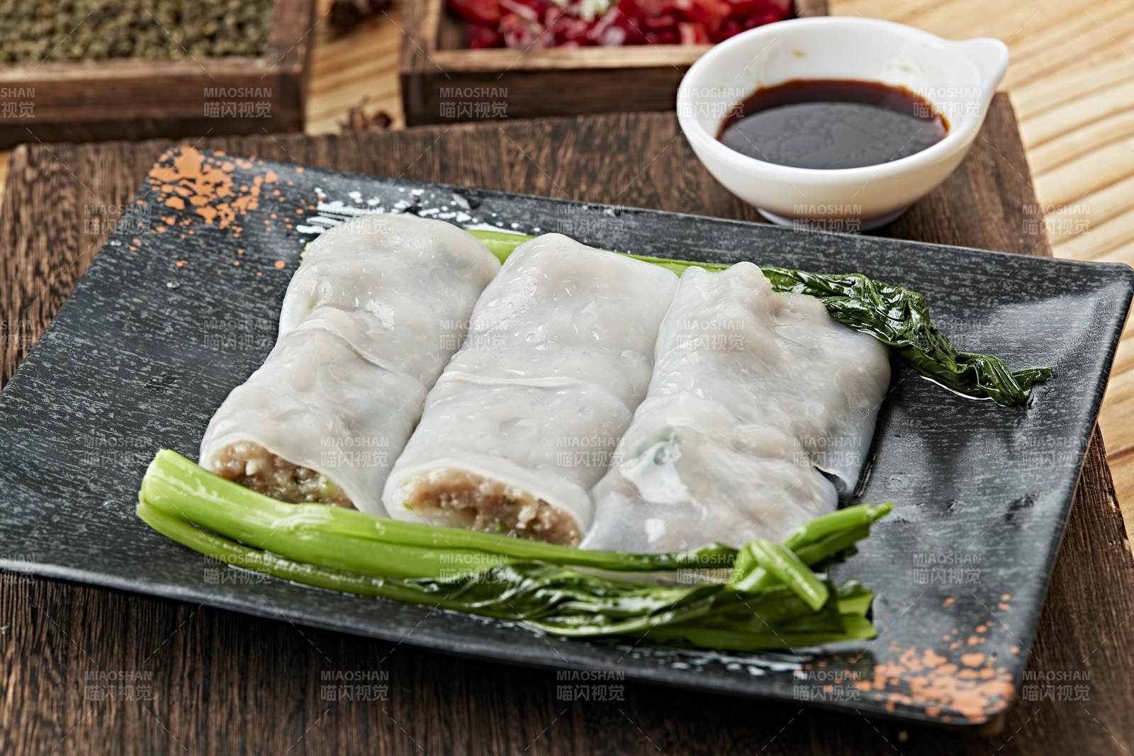 港式茶餐传统广式肠粉图片