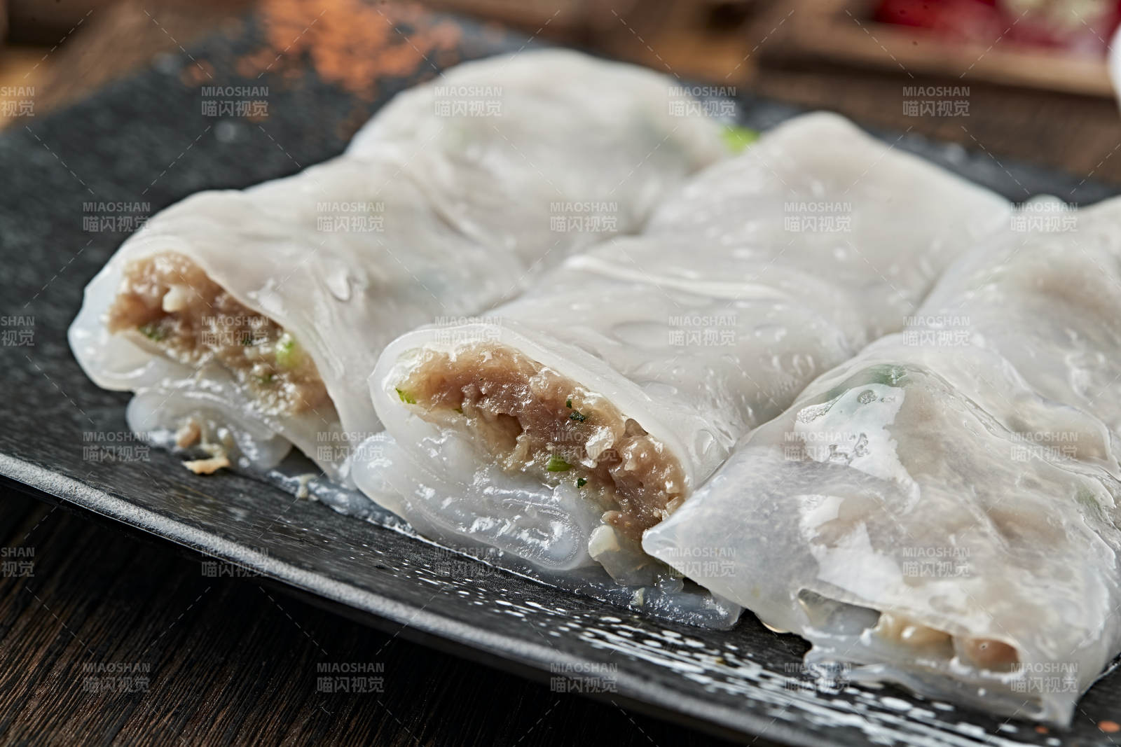 港式茶餐传统广式肠粉图片