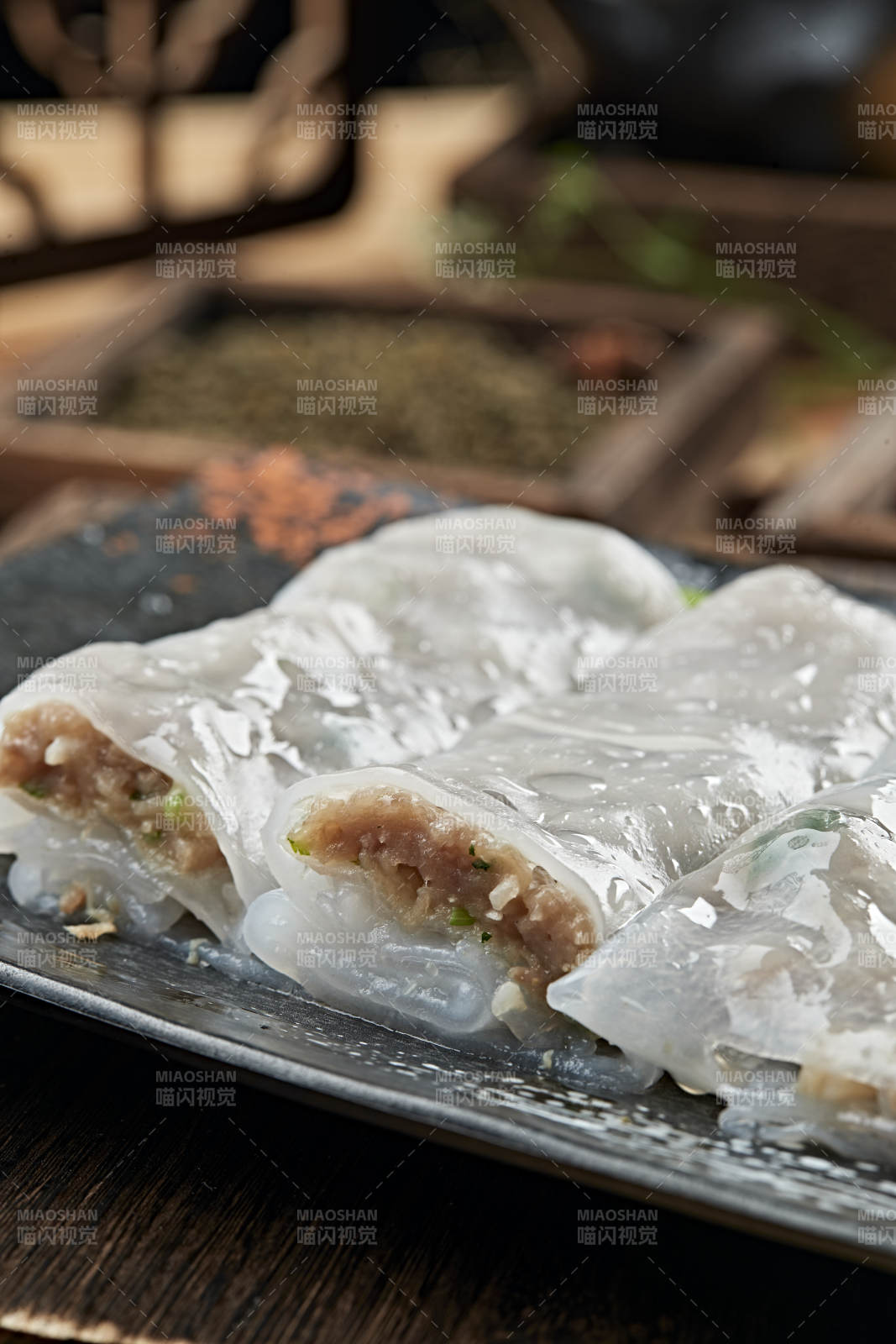 港式茶餐传统广式肠粉图片