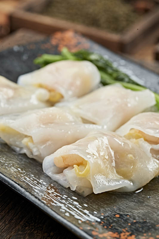 港式茶餐传统广式肠粉图片