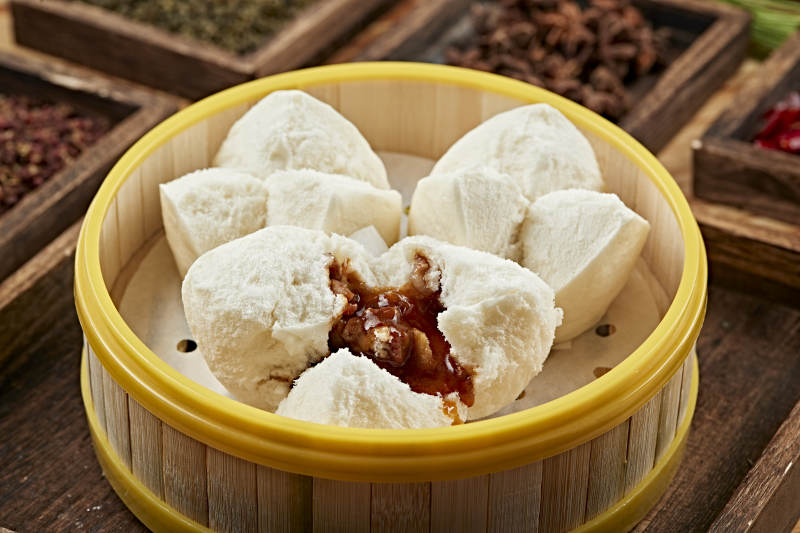 港式茶餐叉烧包图片