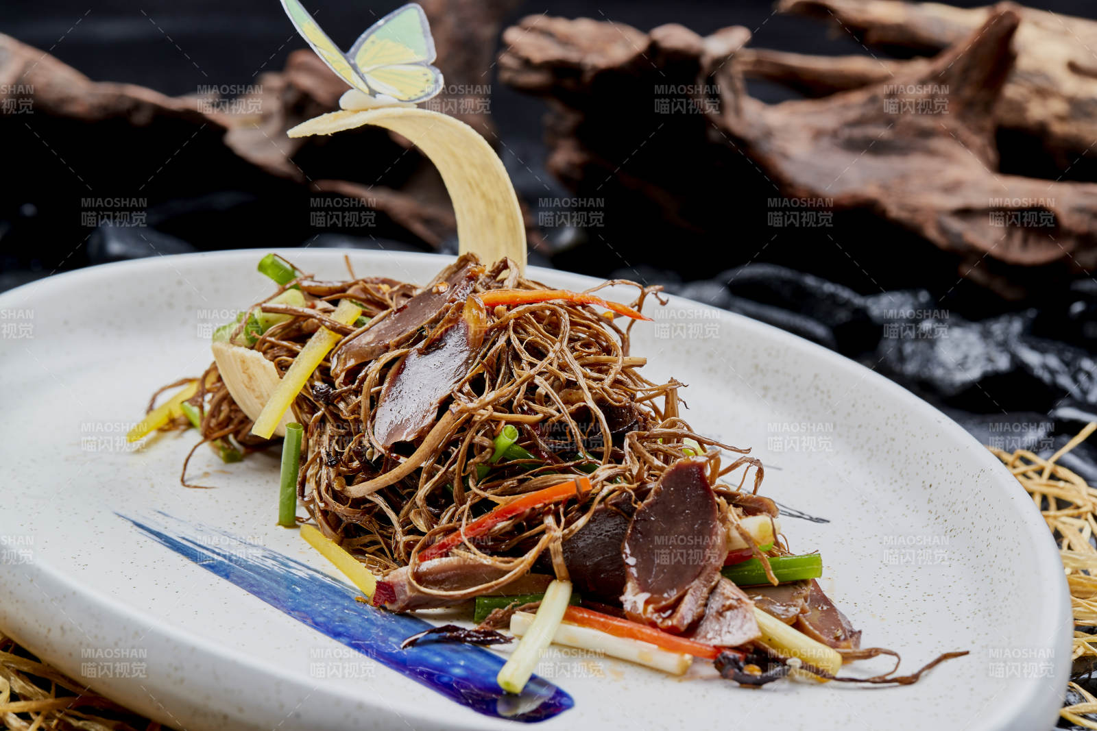 茶树菇小炒鸡胗片图片