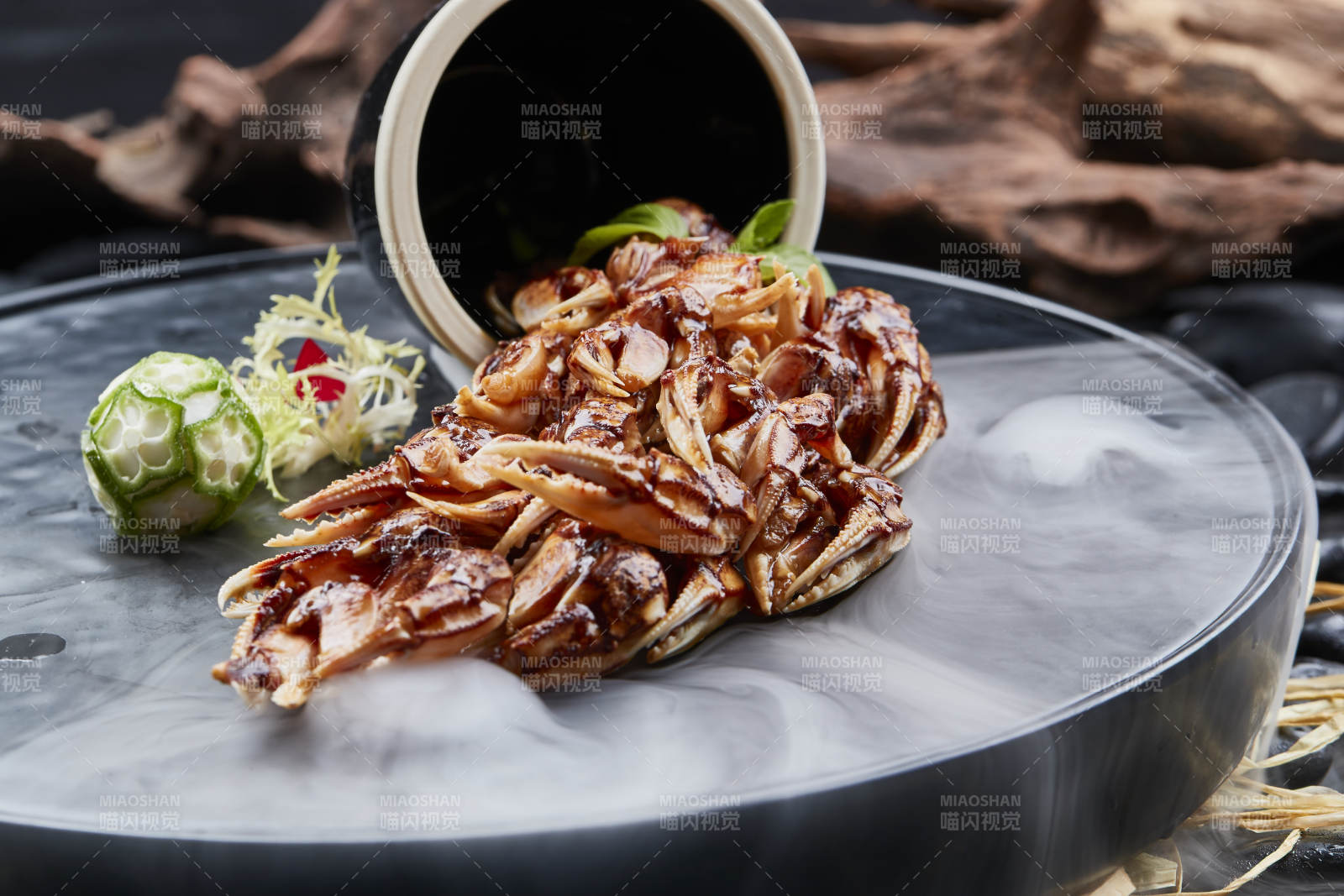 生渍糟醉海蟹钳图片