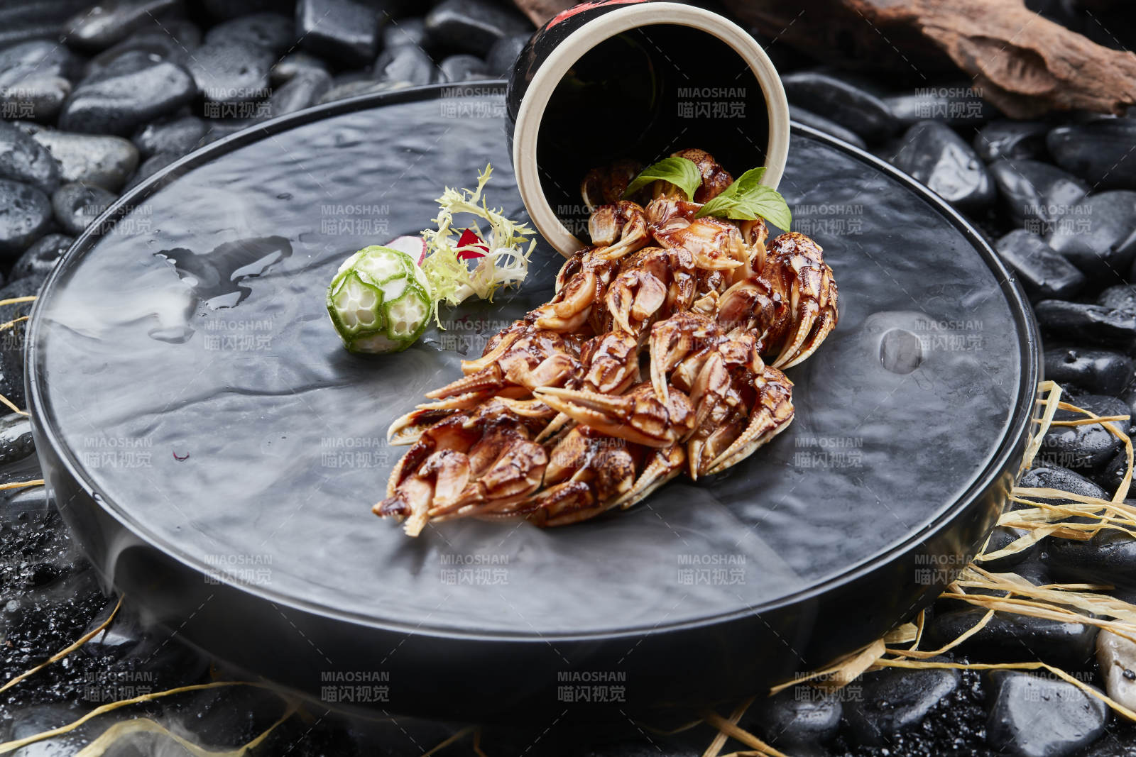 生渍糟醉海蟹钳图片