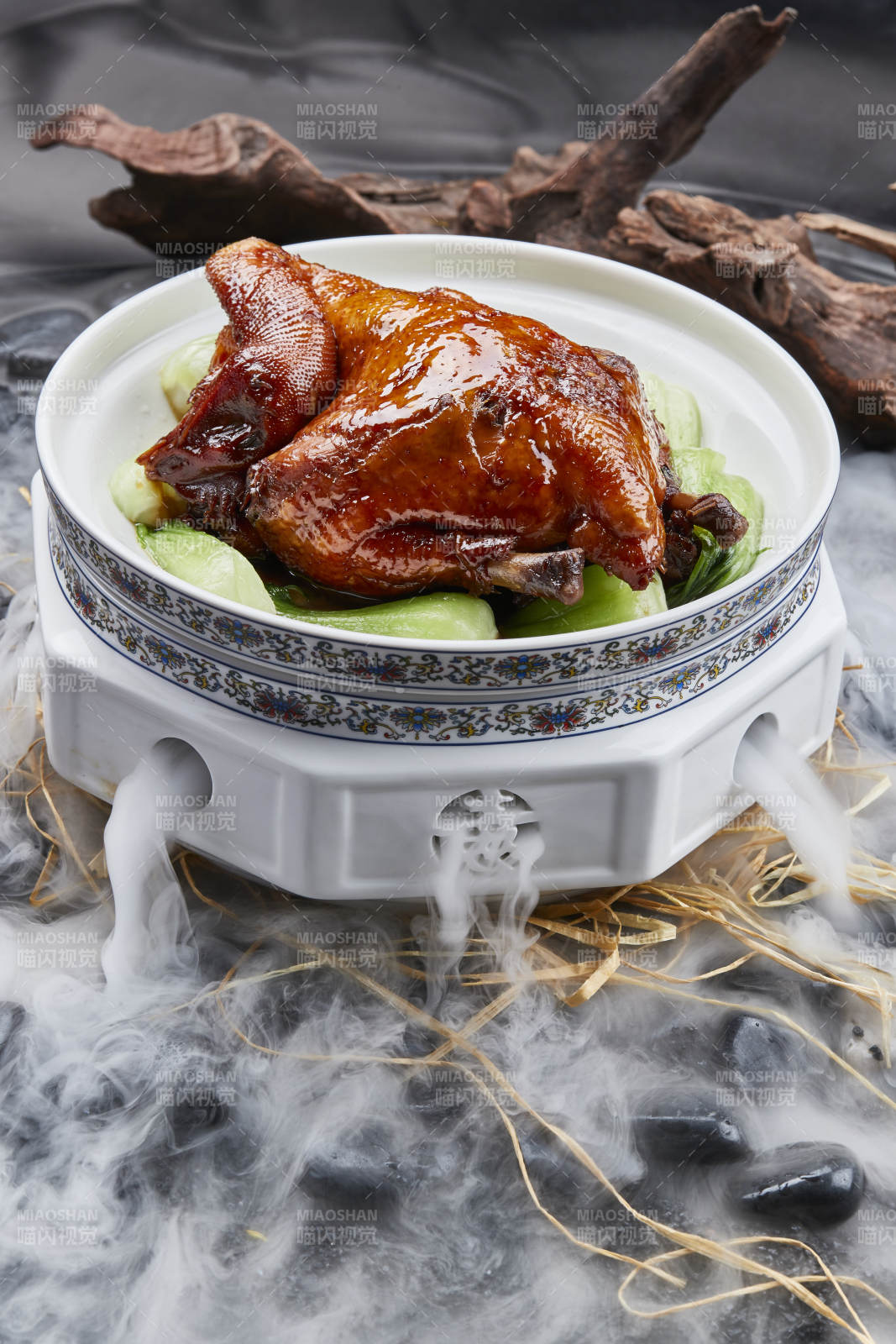 陈皮蜂蜜甜焗三黄鸡图片