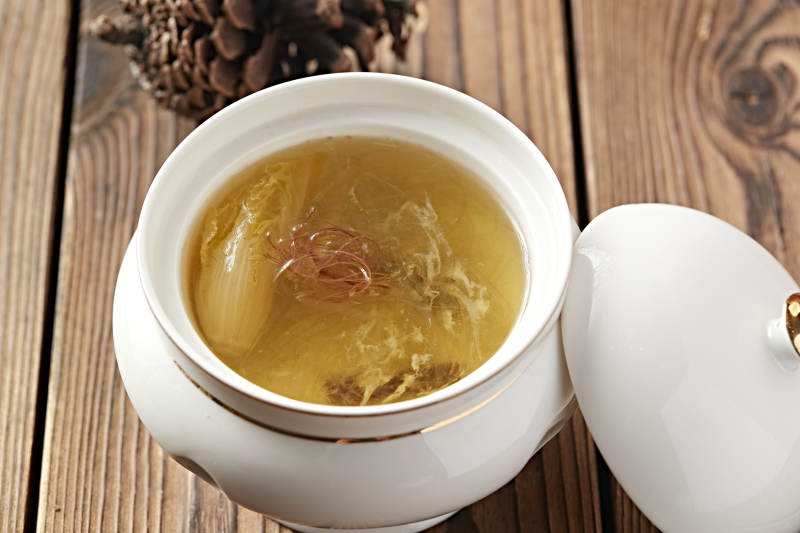 菜心鱼翅金华火腿汤图片