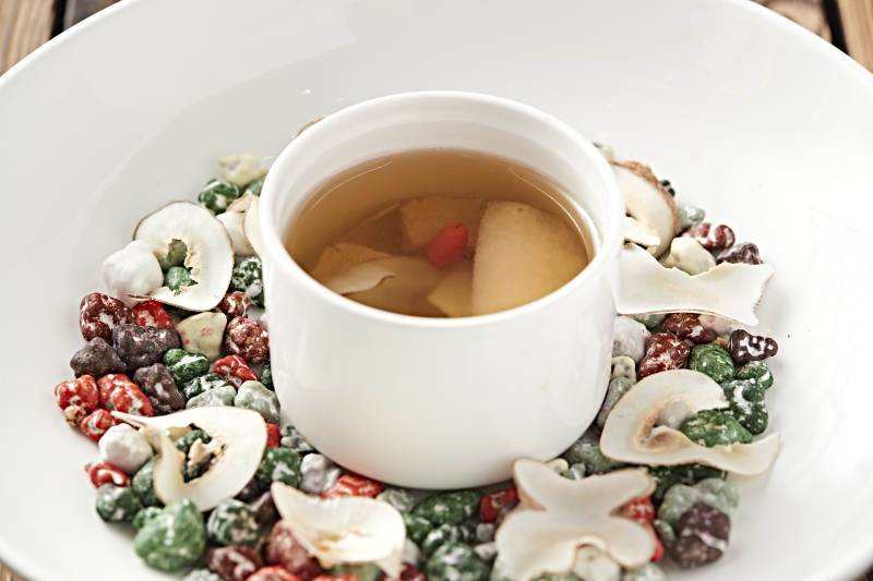 当归雪梨海椰子汤图片