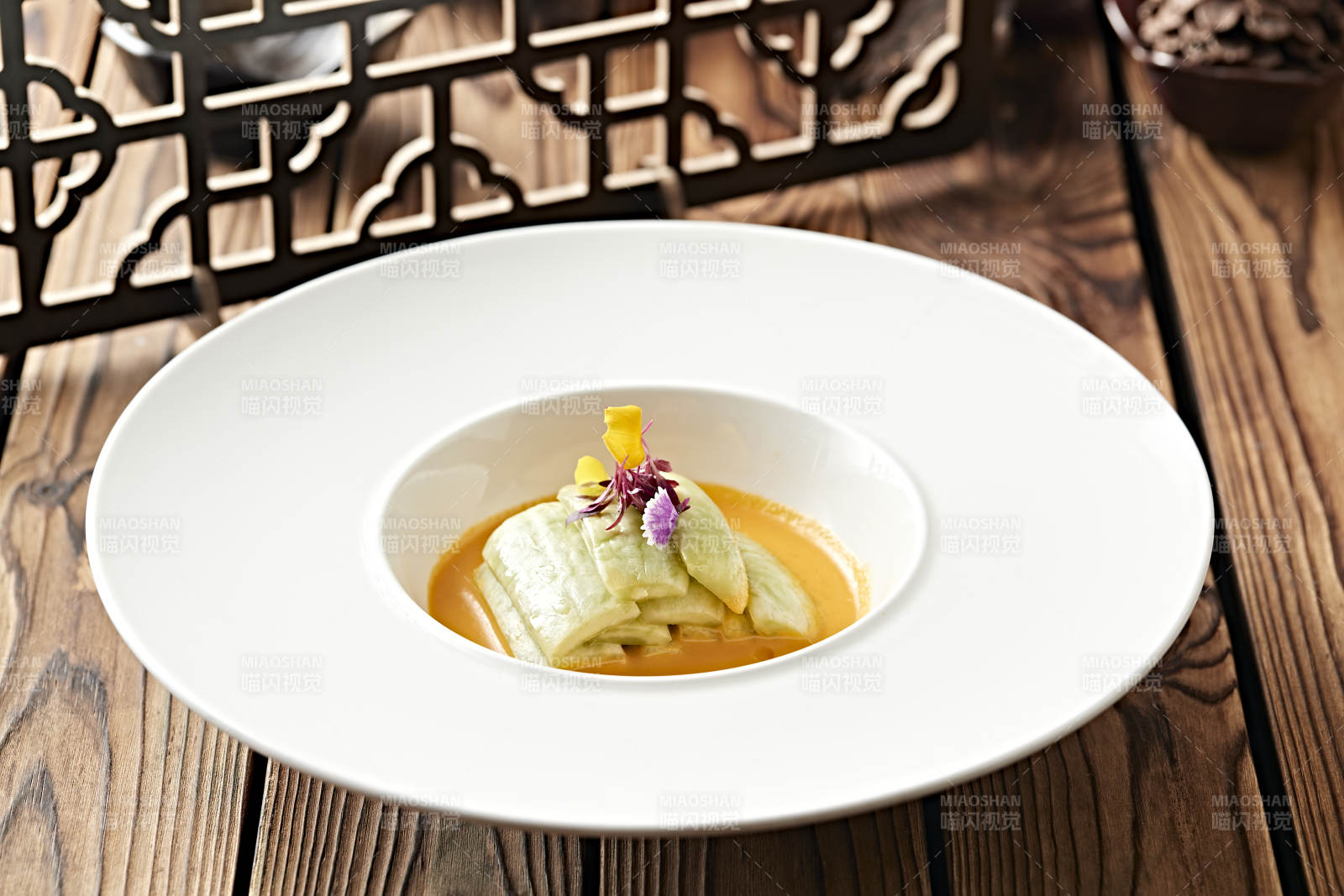 浇汁玉女佛手瓜图片