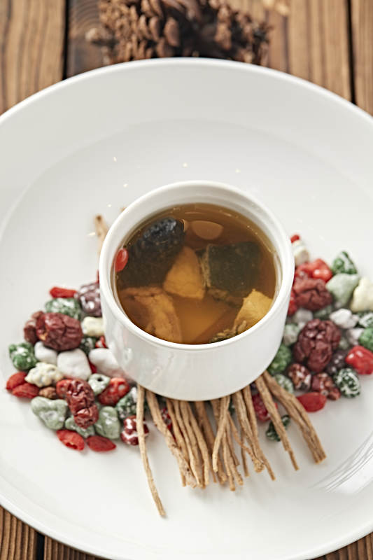 枸杞当归乌鸡汤图片