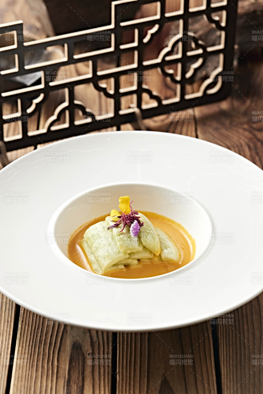 浇汁玉女佛手瓜图片