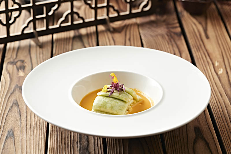 浇汁玉女佛手瓜图片