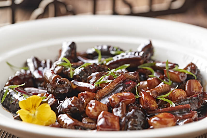 红烧蒜香鳝鱼段图片