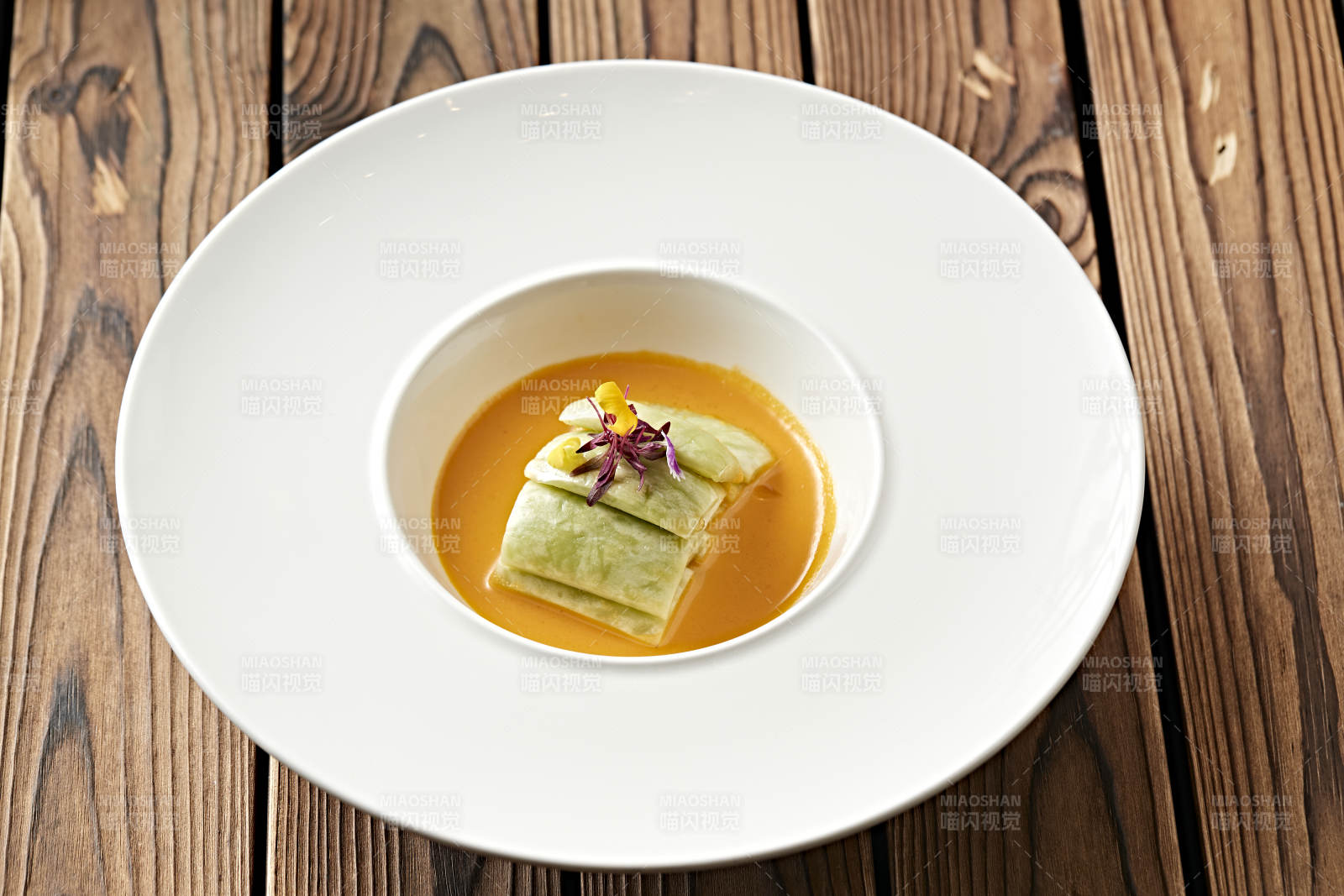 浇汁玉女佛手瓜图片