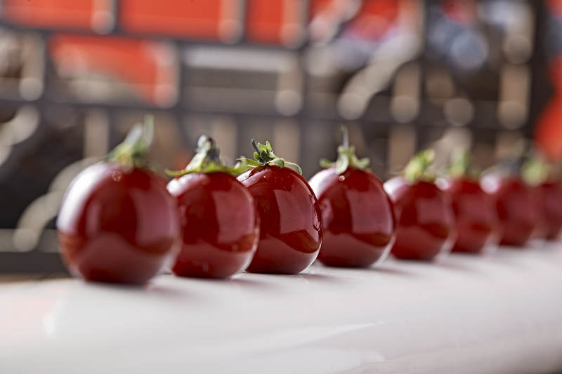 创意菜樱桃鹅肝图片