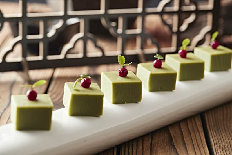 慕斯鹅肝豆腐图片