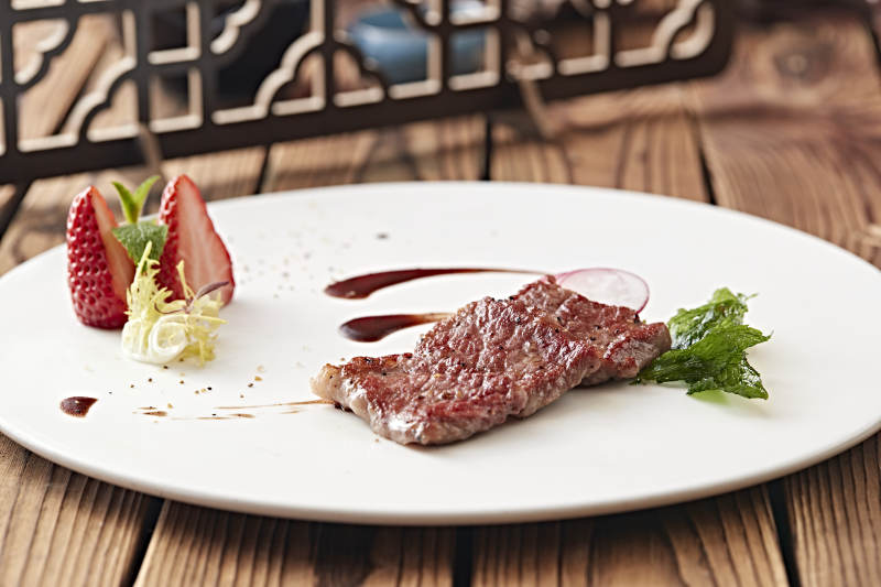 香煎安格斯小牛排图片