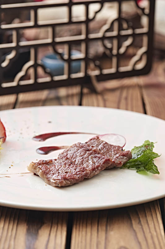 香煎安格斯小牛排图片