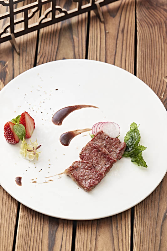 香煎安格斯小牛排图片