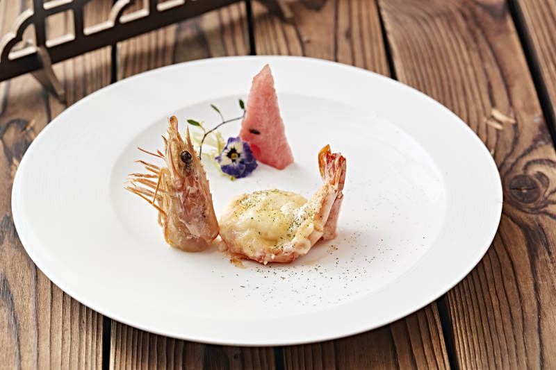 芝士焗深海大虾图片