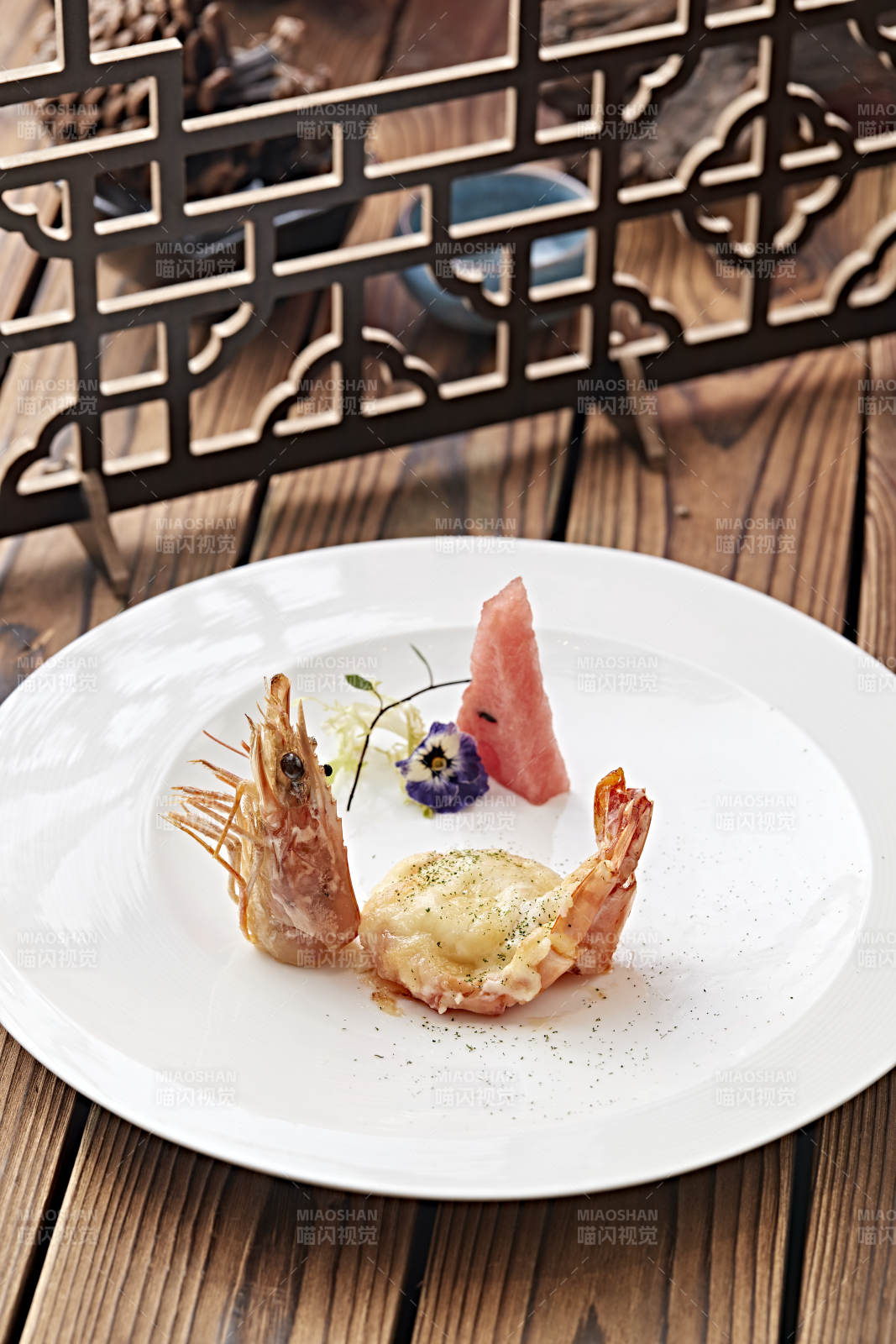 芝士焗深海大虾图片