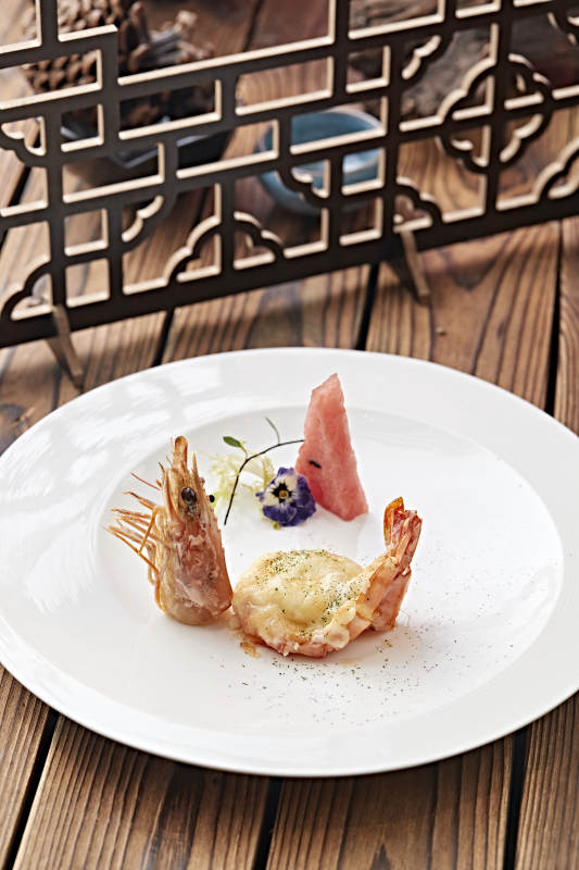 芝士焗深海大虾图片