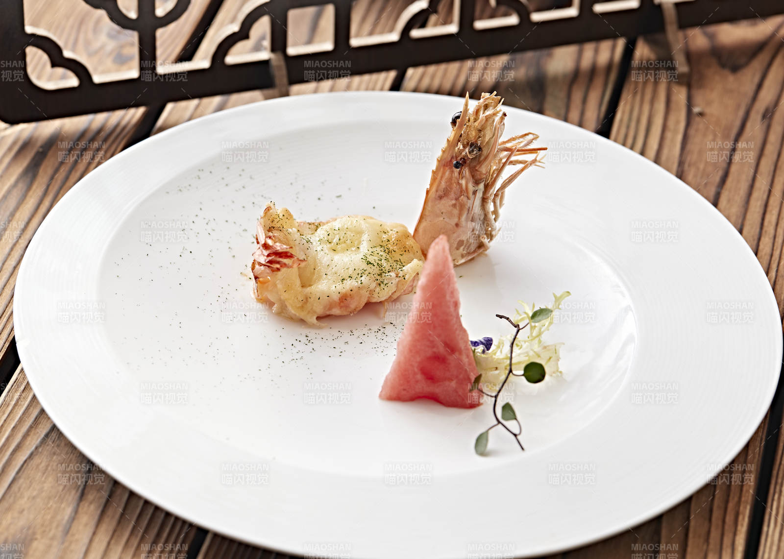 芝士焗深海大虾图片