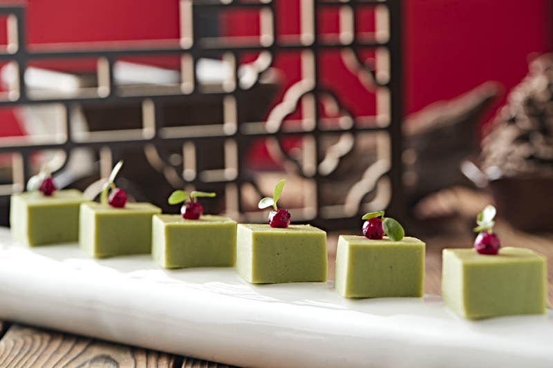 慕斯鹅肝豆腐图片