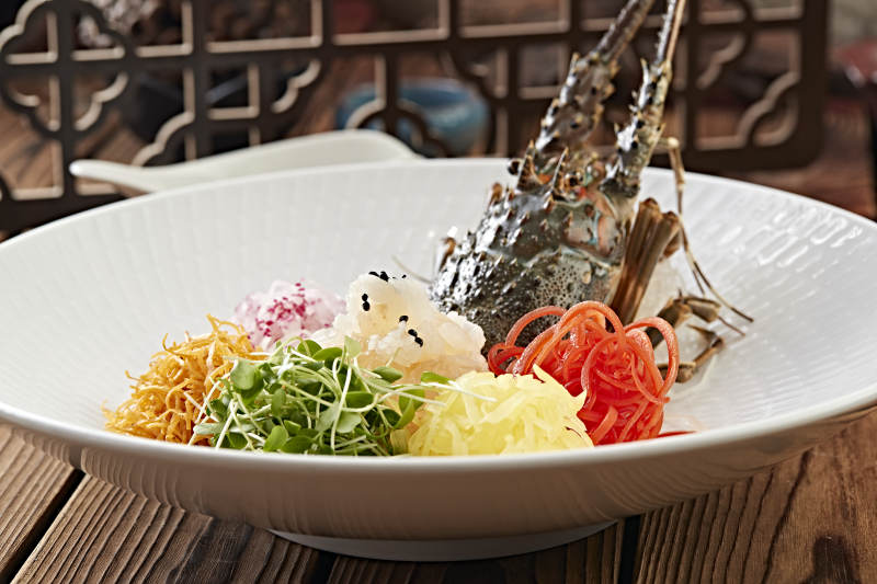 活龙虾刺身图片