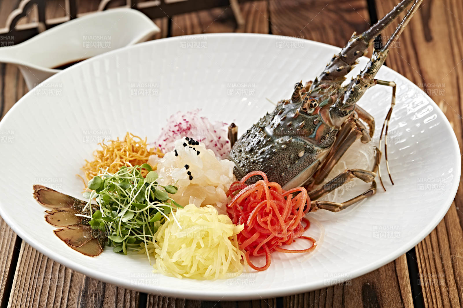 活龙虾刺身图片