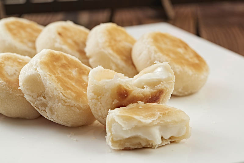 香烤美味酸奶饼门丁图片