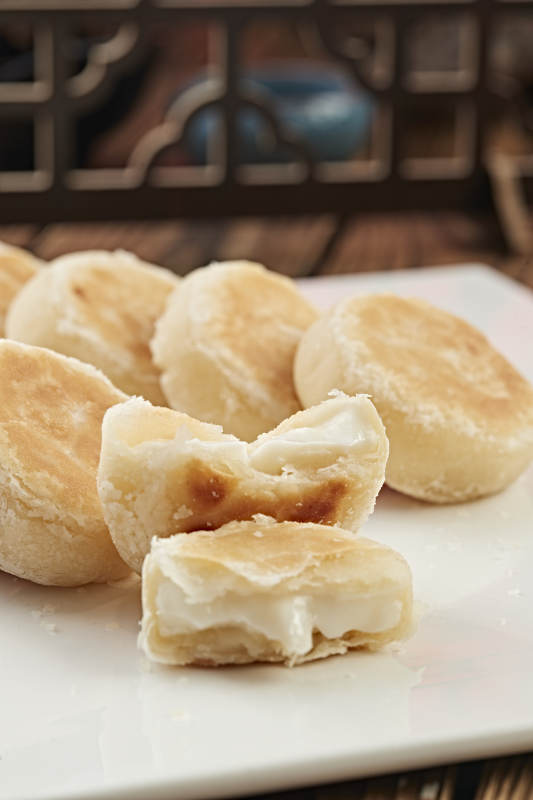 香烤美味酸奶饼门丁图片