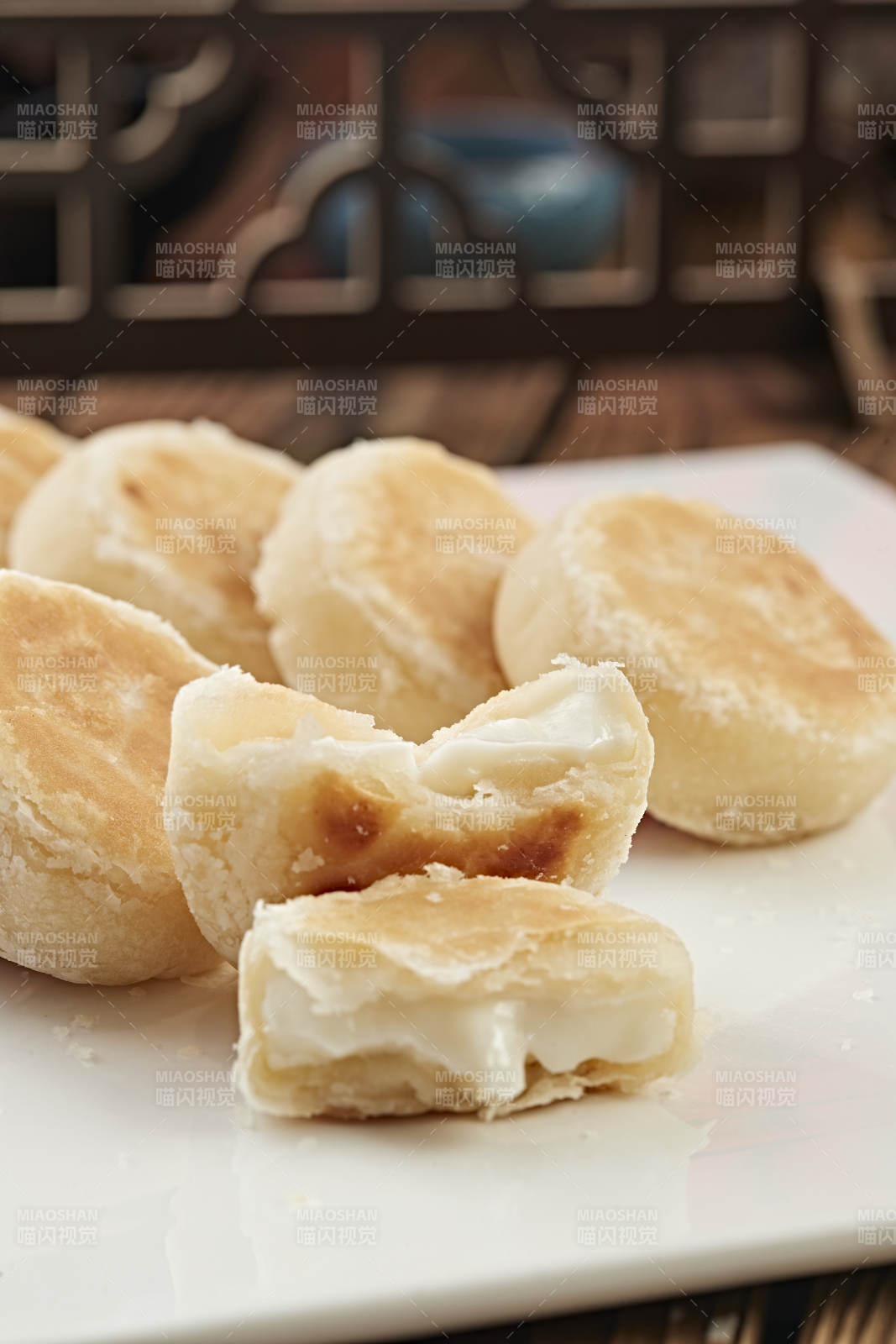 香烤美味酸奶饼门丁图片
