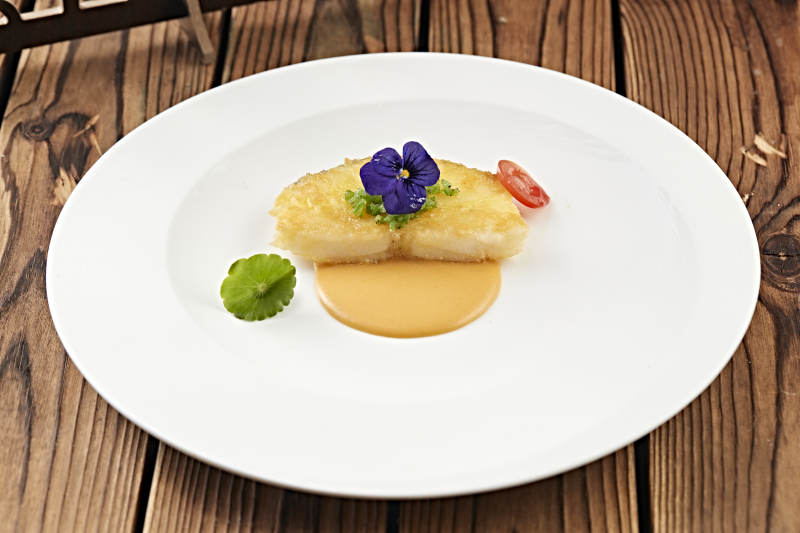 法式香煎银鳕鱼图片