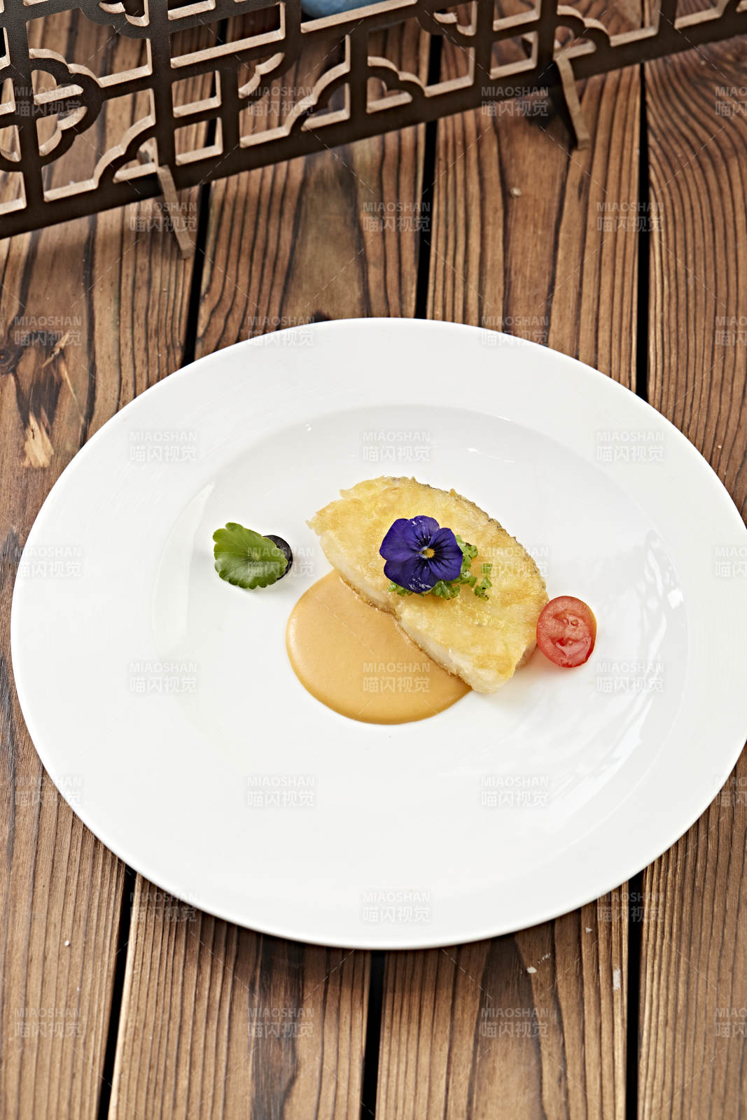 法式香煎银鳕鱼图片