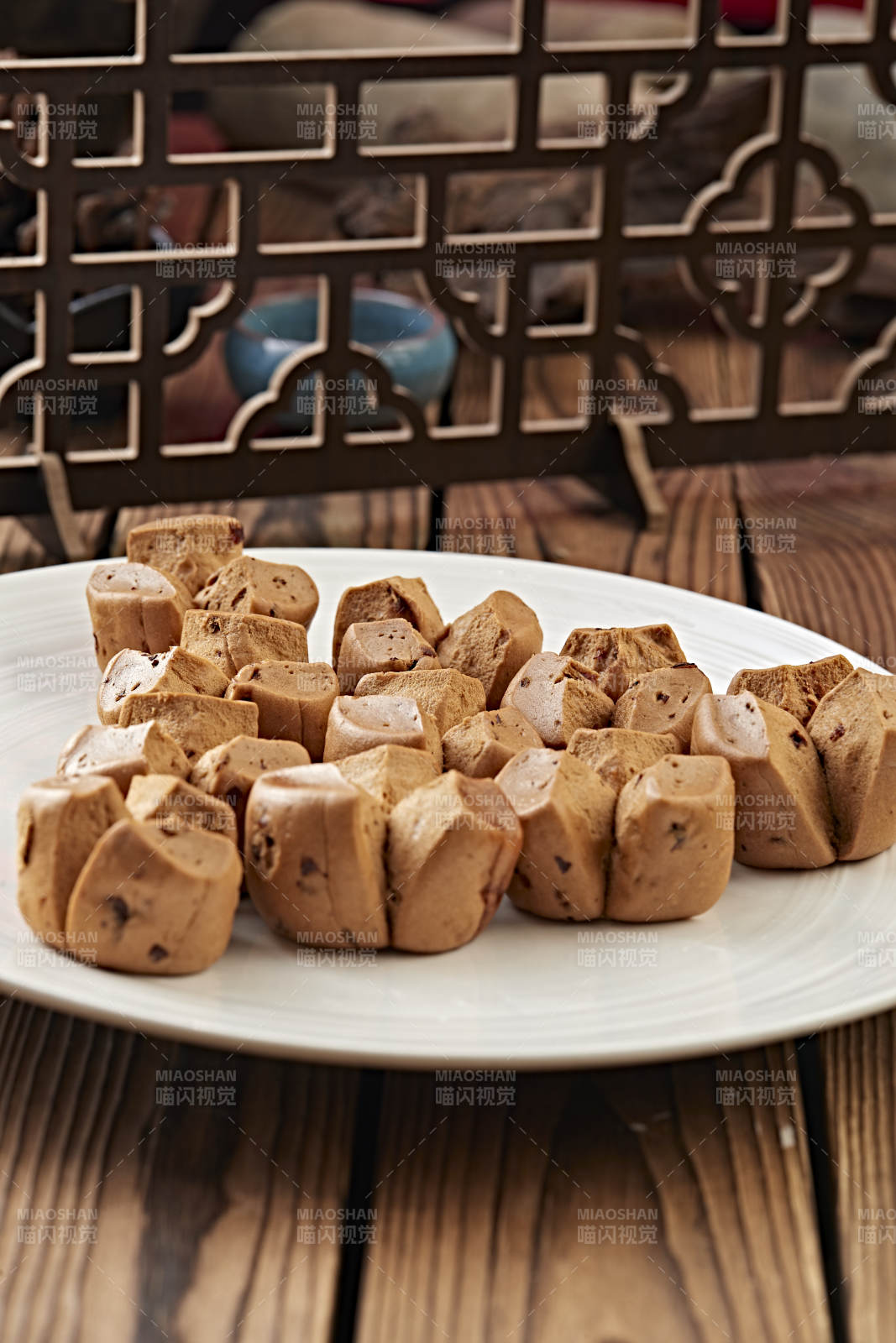 烤黑豆杂粮开花馍图片