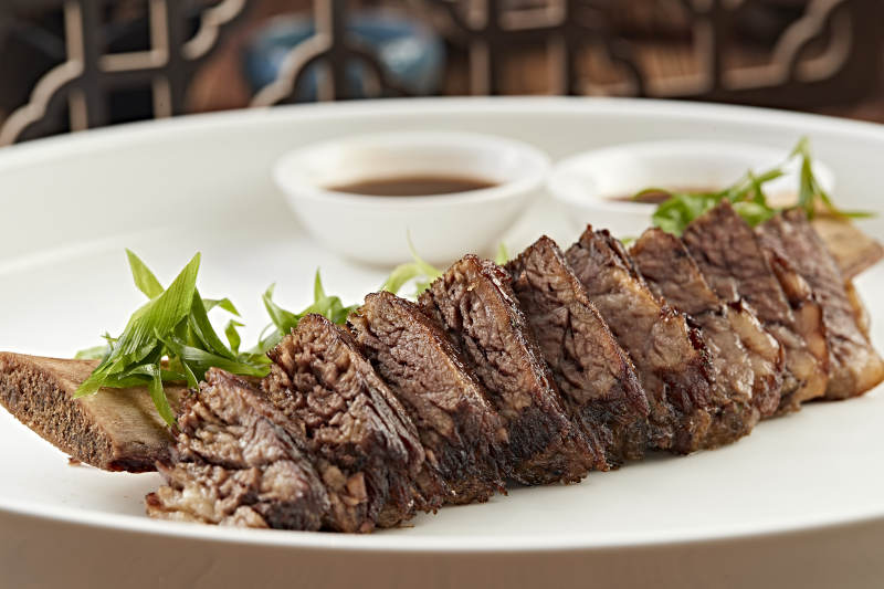 酱烧牛肋脱骨肉图片