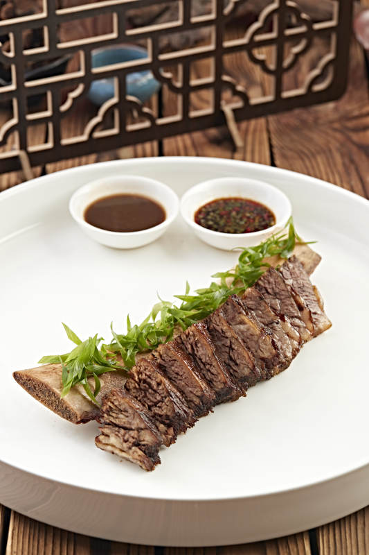 酱烧牛肋脱骨肉图片