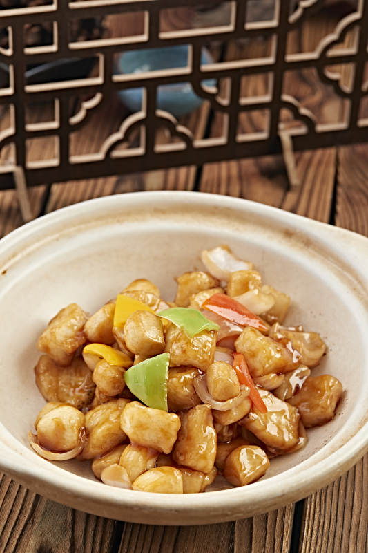 砂锅蒜香银鳕鱼粒图片