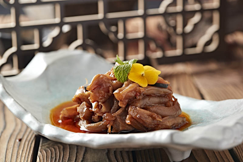 酸辣脱骨鸭掌图片